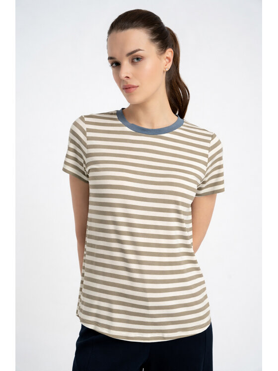 CLICK CLICK Μπλουζάκι 10-6868 Έγχρωμο Regular Fit