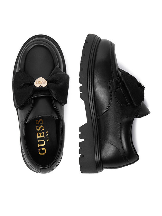 Guess Guess Loafersy CEO-CI12-TAMIGI-01 Černá