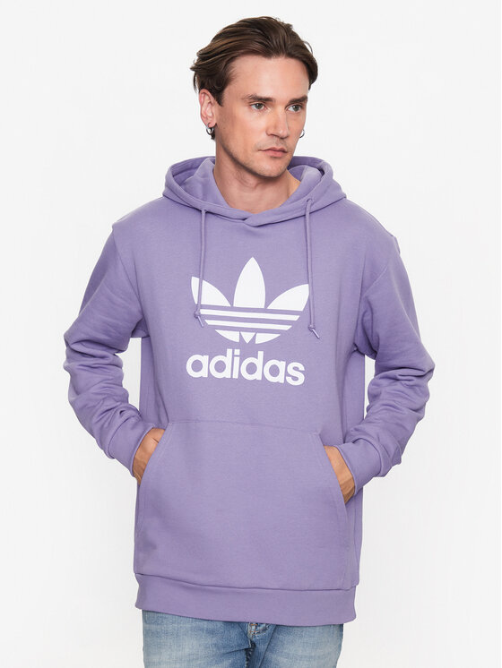 Adidas hoodie purple shop