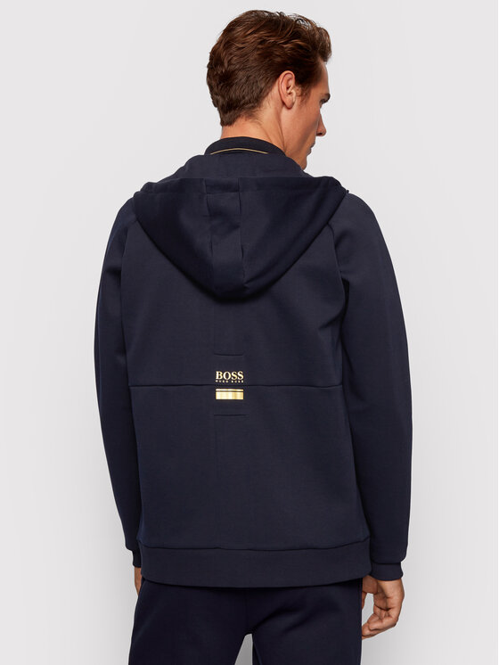 BOSS Boss Sweatshirt Shaggy 1 50434923 Dunkelblau Regular Fit