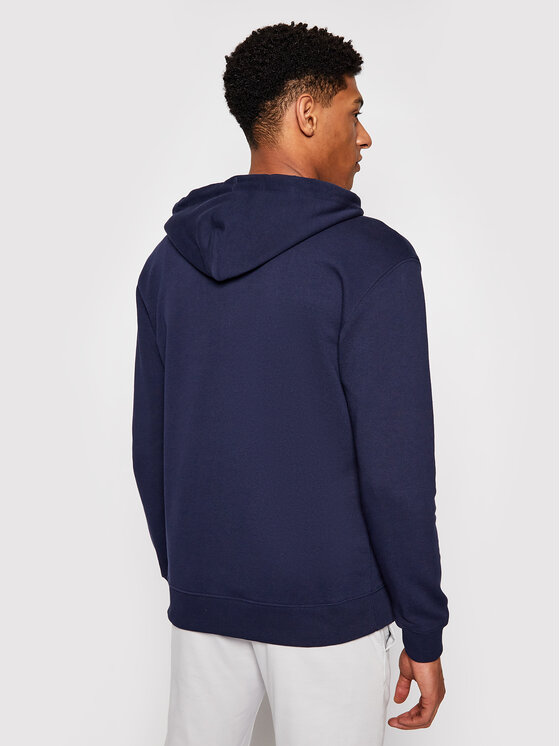 Lee Lee Majica dugih rukava Basic L80KSP35 112121426 Tamnoplava Regular Fit