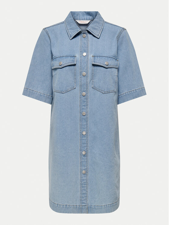 ONLY ONLY Джинсова сукня Belle 15324384 Голубий Regular Fit
