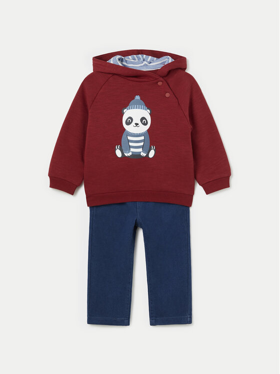 Mayoral Mayoral Kinderset 2641 Dunkelrot Regular Fit