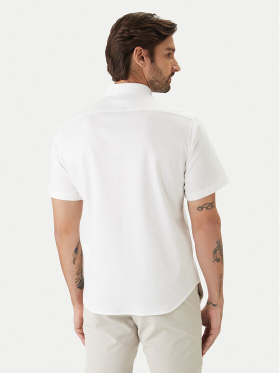 BOSS BOSS Koszula ST Motion 50555951 Biały Regular Fit