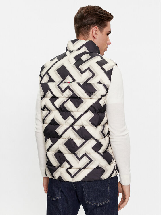 Tommy Hilfiger Tommy Hilfiger Kamizelka New York MW0MW34020 Beżowy Regular Fit