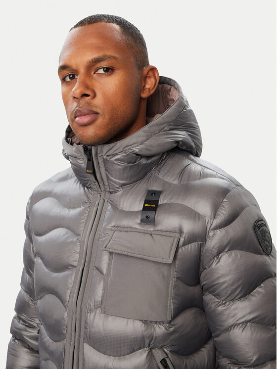 Blauer Blauer Geacă de iarnă Bryant 26WBLUC02053 920BW Gri închis Regular Fit
