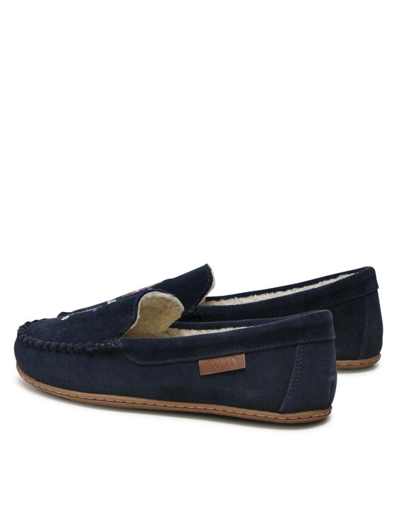 Polo Ralph Lauren Polo Ralph Lauren Παντόφλες Σπιτιού Collins Bear RF103885 Σκούρο μπλε