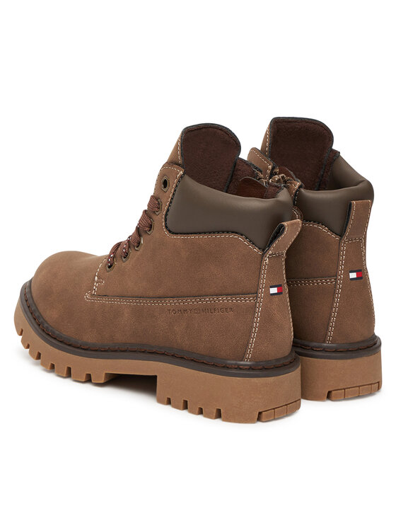 Tommy Hilfiger Tommy Hilfiger Bakancs T3X5-34125-1269509 S Barna