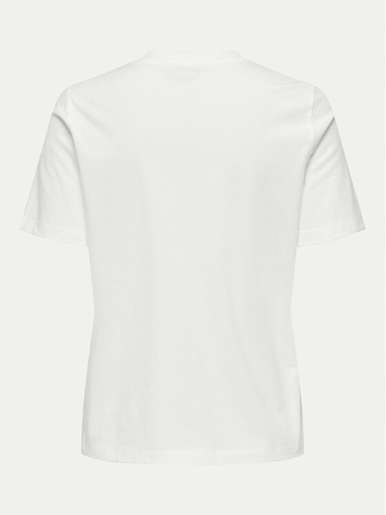 JDY JDY T-krekls Molly 15311675 Balts Regular Fit