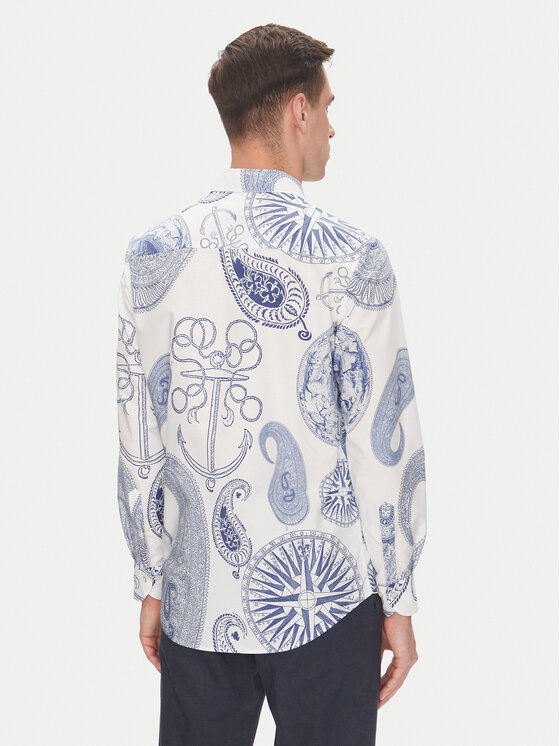 Baldessarini Baldessarini Сорочка B3 56017.3719 Білий Regular Fit