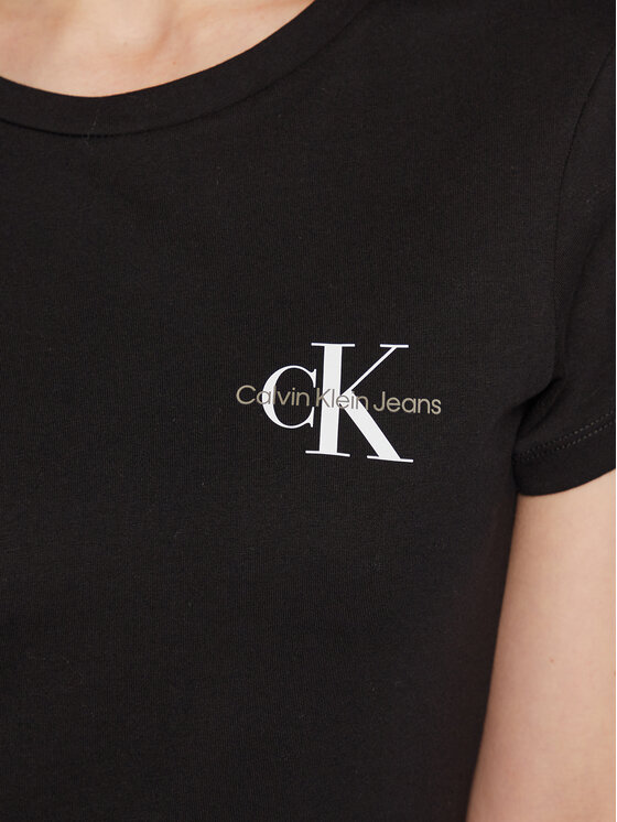Calvin Klein Jeans Calvin Klein Jeans Set di t-shirt J20J219734 Nero Slim Fit