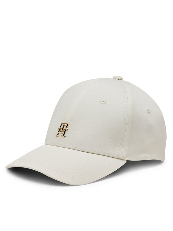 Șapcă Tommy Hilfiger Essential Chic Cap AW0AW15772 Bej