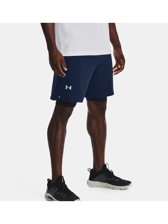 Under Armour Under Armour Szorty sportowe 1370382-408 Granatowy Regular Fit