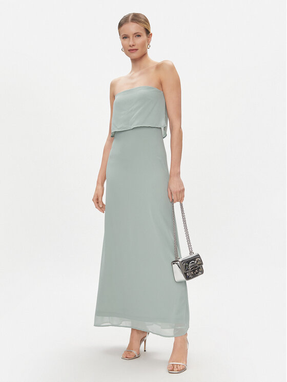 Vila Vila Abendkleid Milina 14094089 Grün Regular Fit