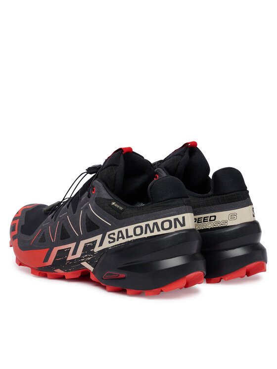 Salomon Salomon Bežecké topánky Speedcross 6 Gore-Tex L49226000 Čierna