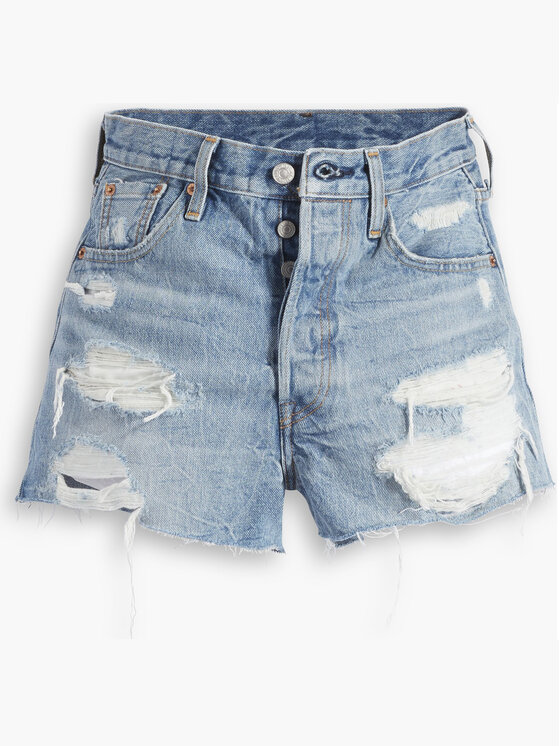 Levi's® Levi's® Kratke traperice 501® 563270314 Plava Slim Fit