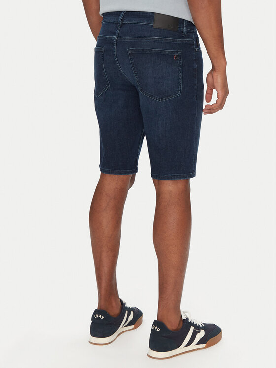 BOSS BOSS Kratke traperice Delaware Shorts Bo 50537815 Tamnoplava Slim Fit