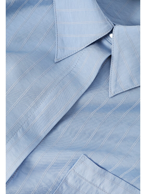 TATUUM TATUUM Koszula BLUE Niebieski Loose Fit
