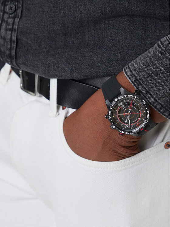 Timex Timex Zegarek Intelligent Quartz T2N720 Czarny