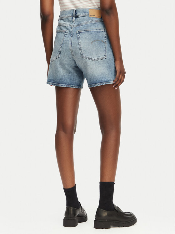 G-Star Raw G-Star Raw Jeans kratke hlače Clean Edge D28386-E205 Svetlo modra Regular Fit