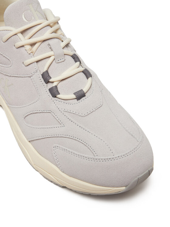 Calvin Klein Jeans Calvin Klein Jeans Сникърси Retro Tennis Low Mg Mix Media YM0YM01171 Сив