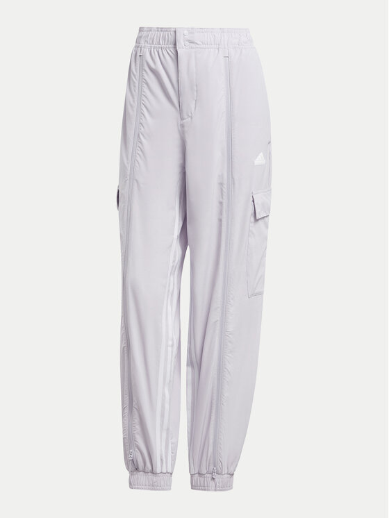 adidas adidas Pantaloni trening Dance All-Gender Versatile IS0907 Violet Loose Fit
