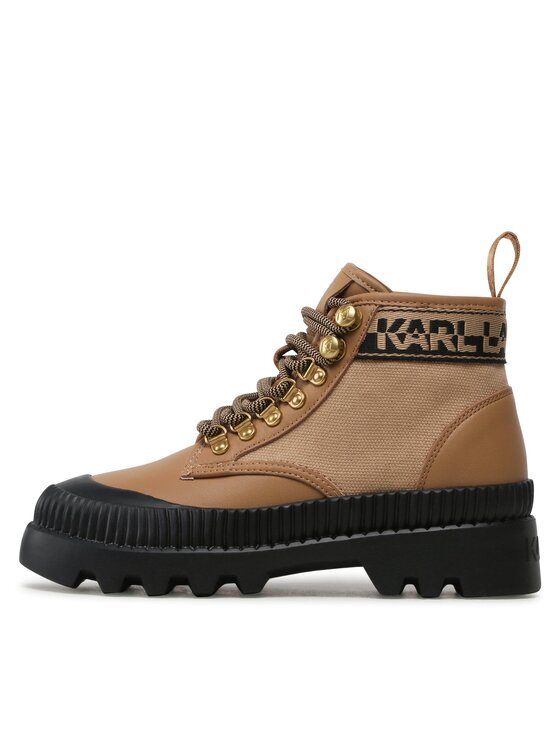 KARL LAGERFELD KARL LAGERFELD Planinarske cipele KL42533 Smeđa