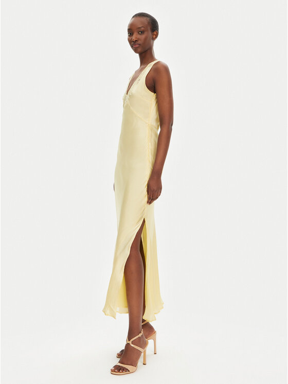 TWINSET TWINSET Estélyi ruha 251TP2370 Bézs Regular Fit