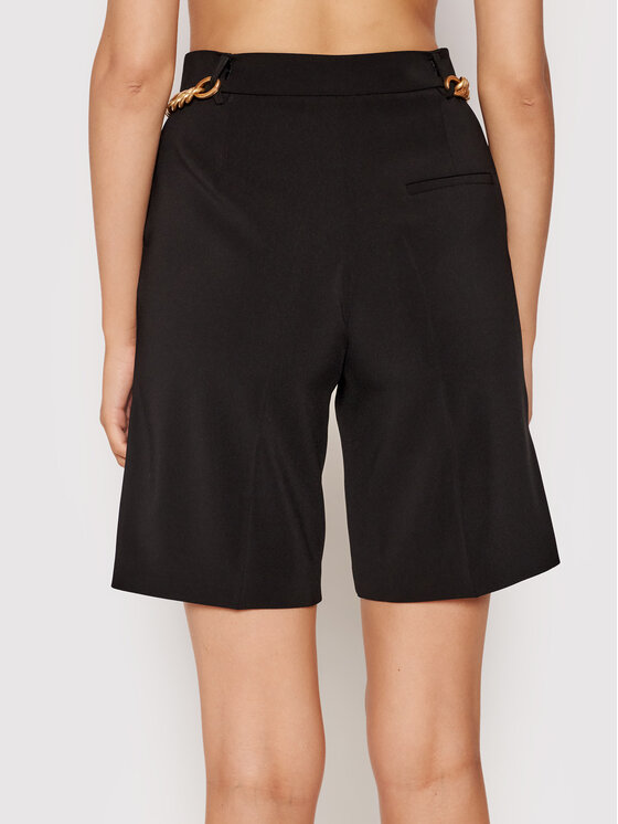 Patrizia Pepe Pantaloncini di tessuto 8P0356/A6F5-K103 Nero Regular Fit •  Modivo.it