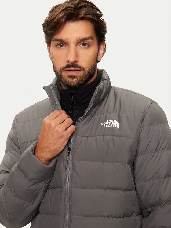 The North Face The North Face Пухено яке Aconcaqua NF0A84HZ Сив Regular Fit