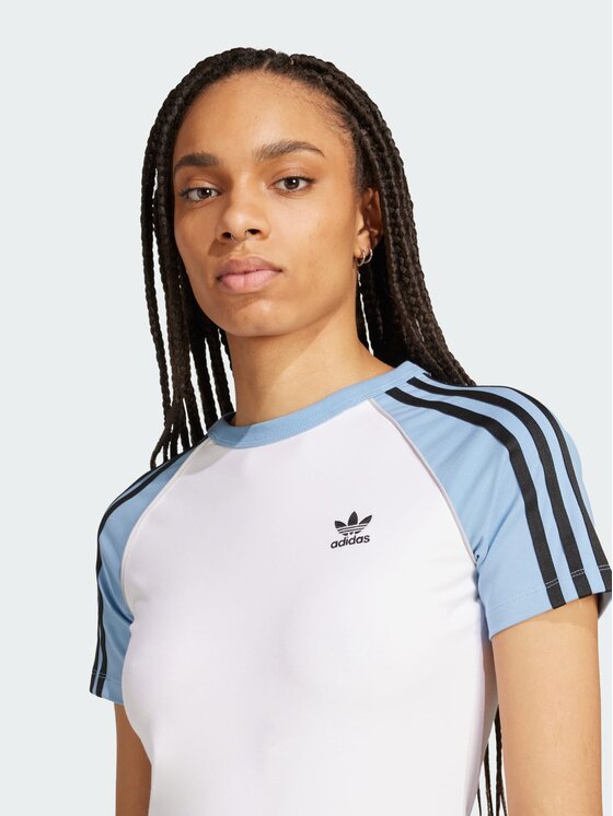adidas adidas T-Shirt 139481 Biały Slim Fit