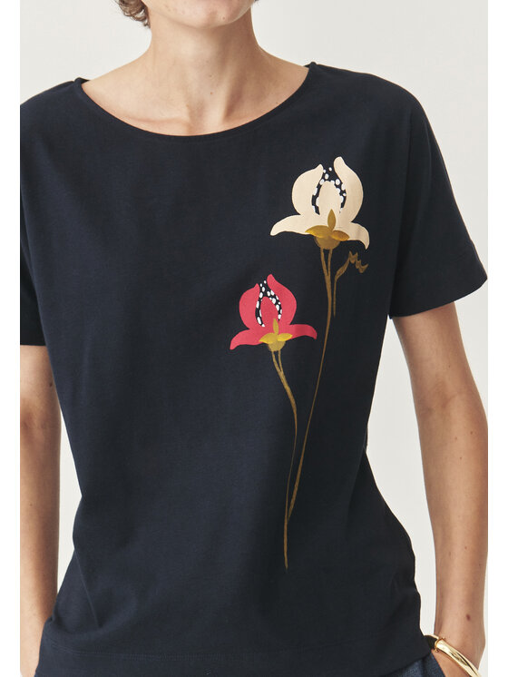 TATUUM Tatuum T-Shirt LALI Granatowy Classic Fit