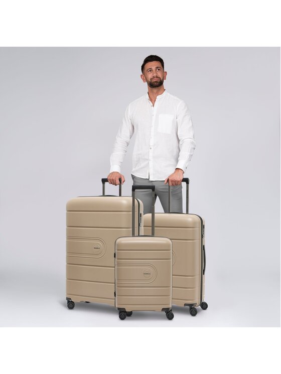 Redolz Redolz Komplet walizek 276406 Beżowy