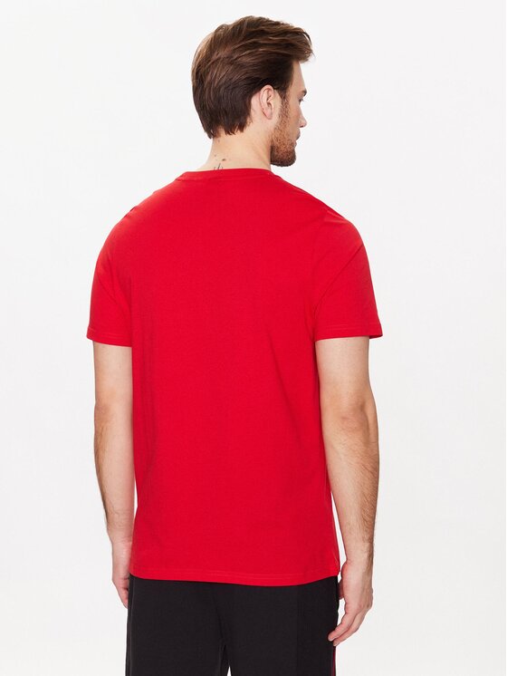 Puma Puma T-Shirt Scuderia Ferrari Big Shield 538175 Czerwony Regular Fit