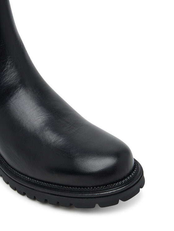 Tamaris Tamaris Kotníková obuv s elastickým prvkem 1-25427-41 Černá