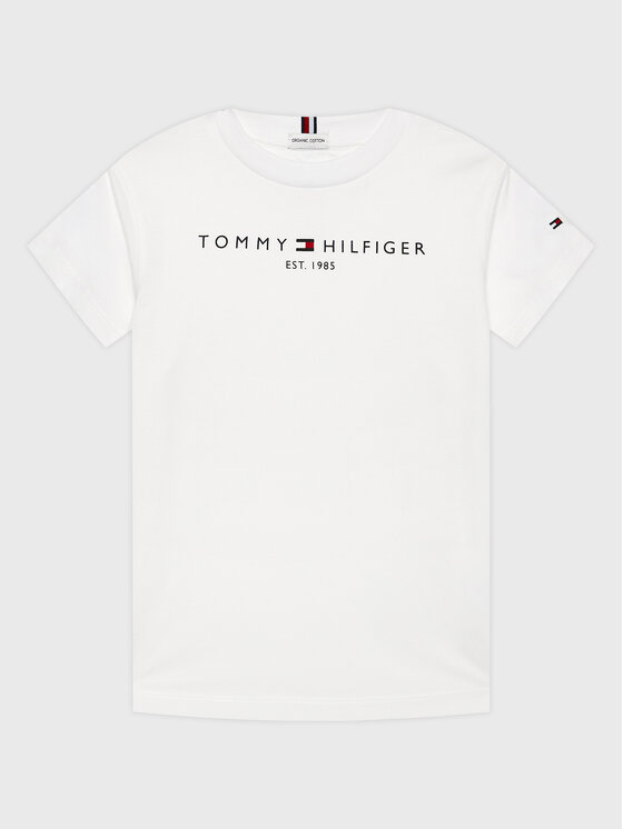 Tommy Hilfiger Tommy Hilfiger T-Shirt Essential KS0KS00210 M Bílá Regular Fit