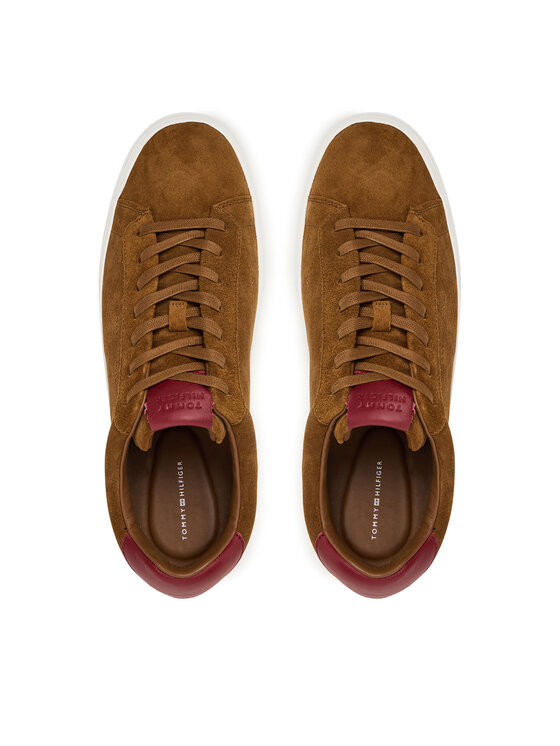 Tommy Hilfiger Tommy Hilfiger Tenisice Premium Dress Cupsole FM0FM05573 Smeđa