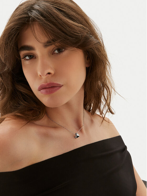 Calvin Klein Calvin Klein Naszyjnik 35000035 Srebrny