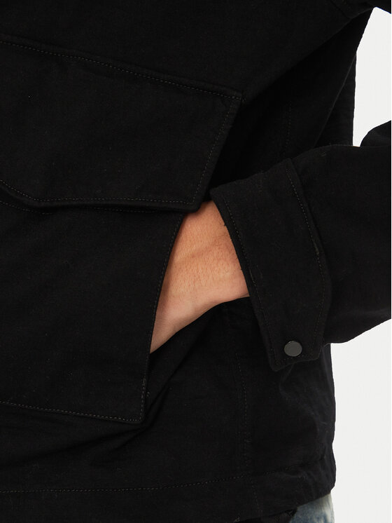 C.P. Company C.P. Company Prijelazna jakna 18CMOW223A110320G Crna Regular Fit