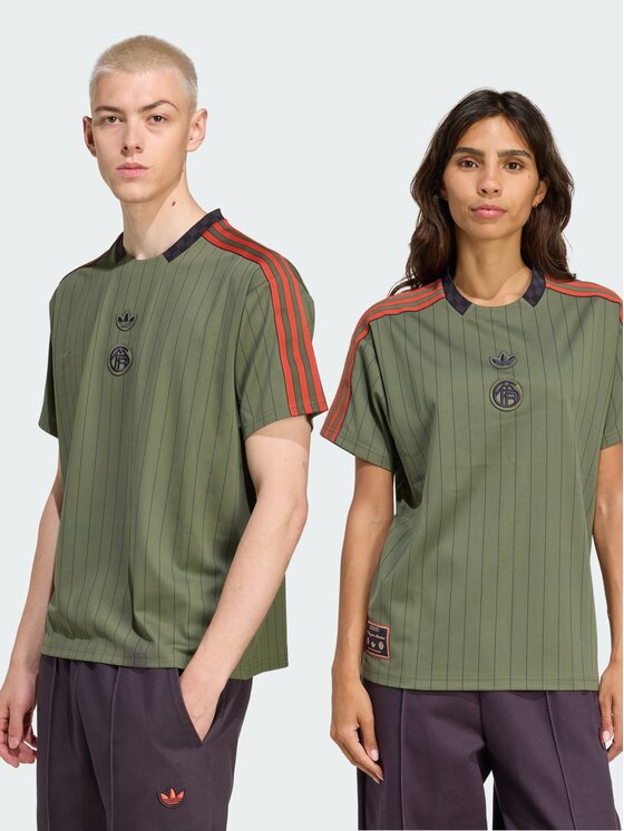adidas adidas Koszulka techniczna FC Bayern Zielony Loose Fit