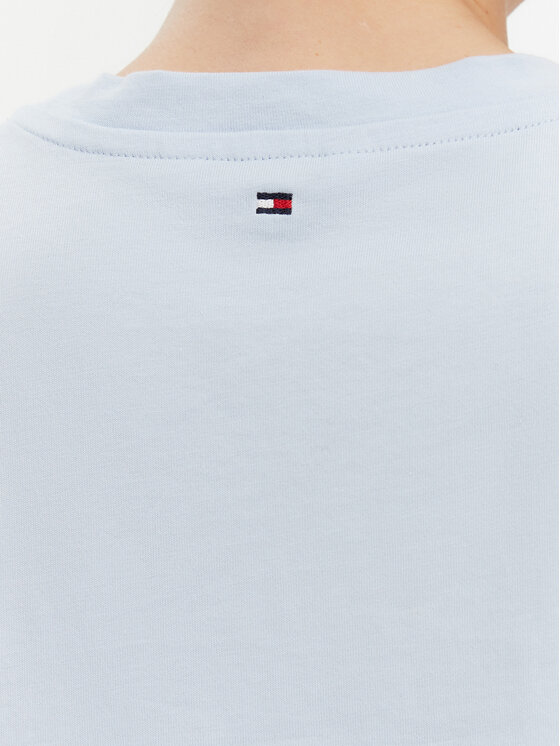 Tommy Hilfiger Tommy Hilfiger Tricou WW0WW45522 Albastru Regular Fit