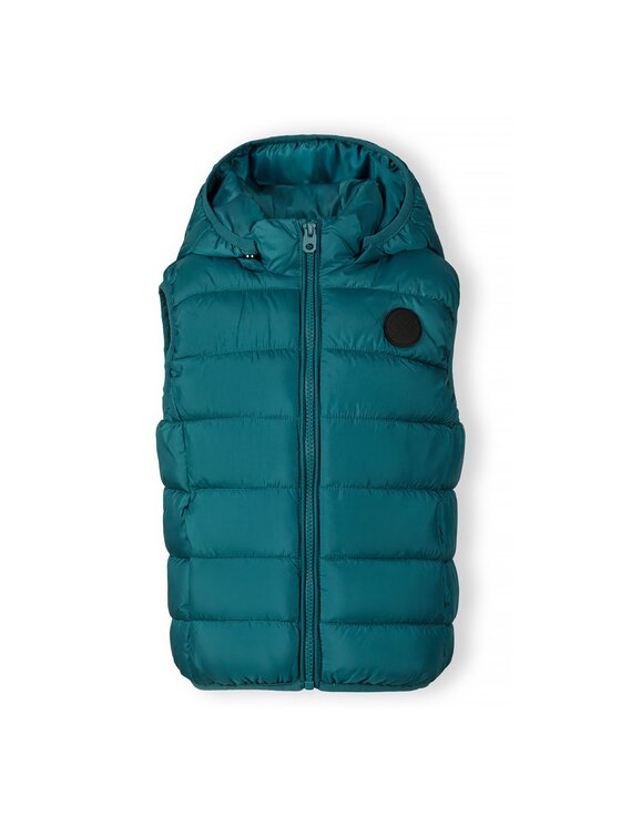 minoti minoti Kamizelka 17gilet6C Turkusowy Regular Fit