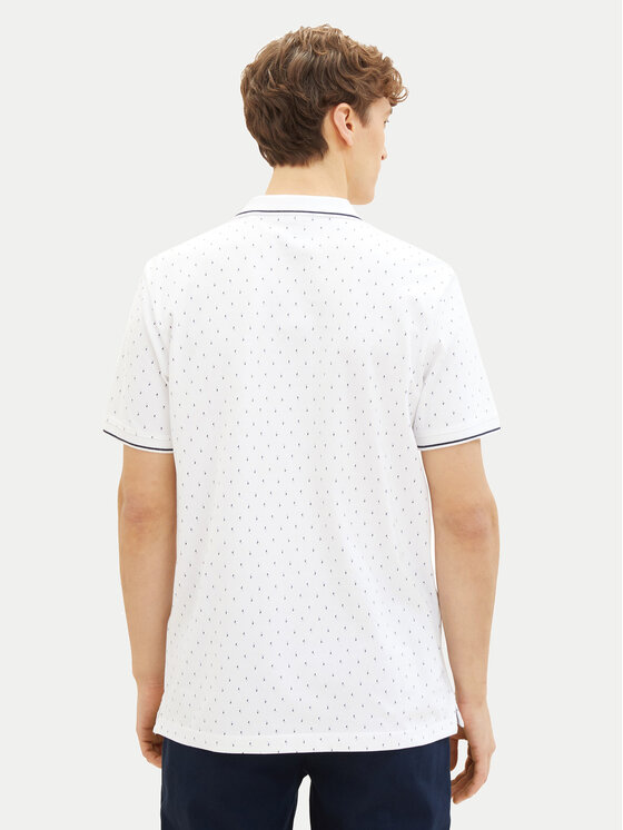 Tom Tailor Denim Tom Tailor Denim Polo 1040465 Λευκό Regular Fit