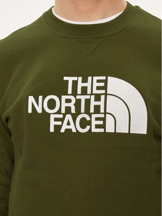 The North Face The North Face Μπλούζα Drew Peak NF0A4SVR Πράσινο Regular Fit