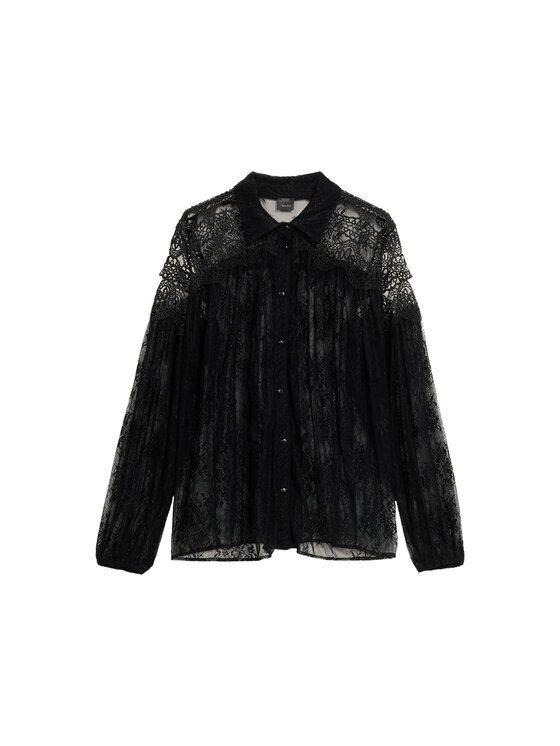 Oltre Oltre Camicia 5022J000848N033 Nero Over Fit