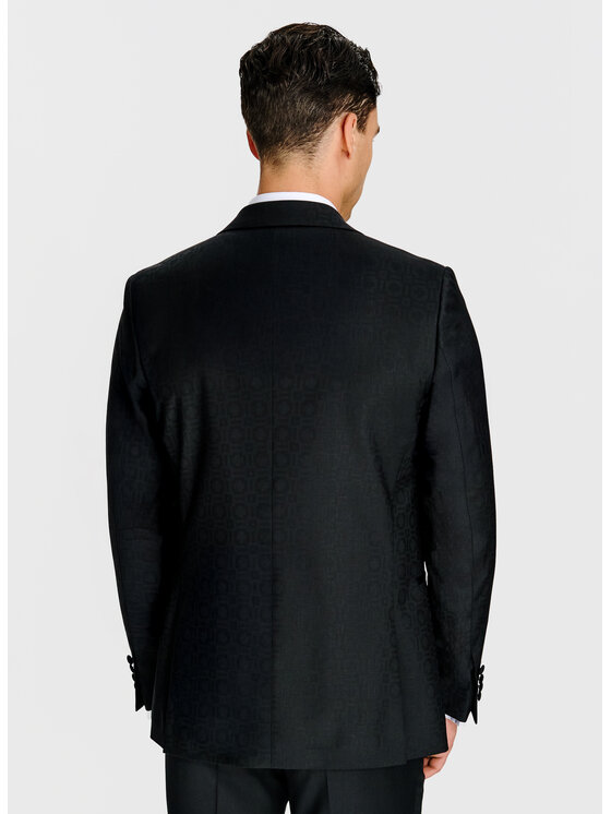 Pako Lorente Pako Lorente Marynarka P26SP-3S-003 Czarny Slim Fit