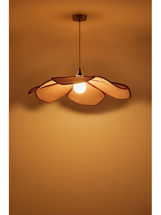 MIAhome MIAhome Lampa sufitowa Benavid Ø75 cm Różowy