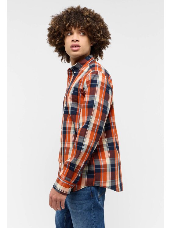 Mustang Mustang Camicia Chester Green Multicolore Regular Fit