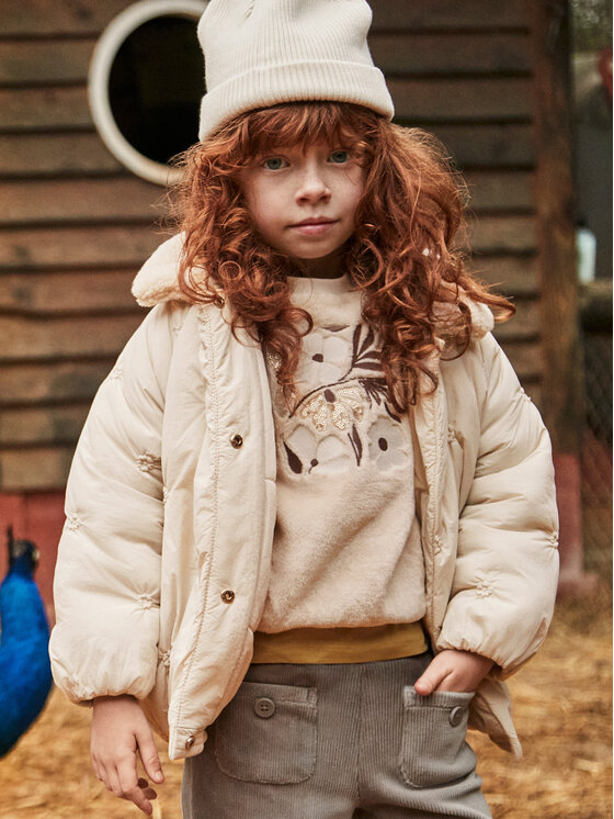 Mayoral Mayoral Зимова куртка 4446 Бежевий Regular Fit