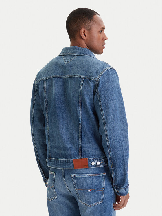 Tommy Jeans Tommy Jeans Jeansová bunda Ryan DM0DM23003 Modrá Regular Fit